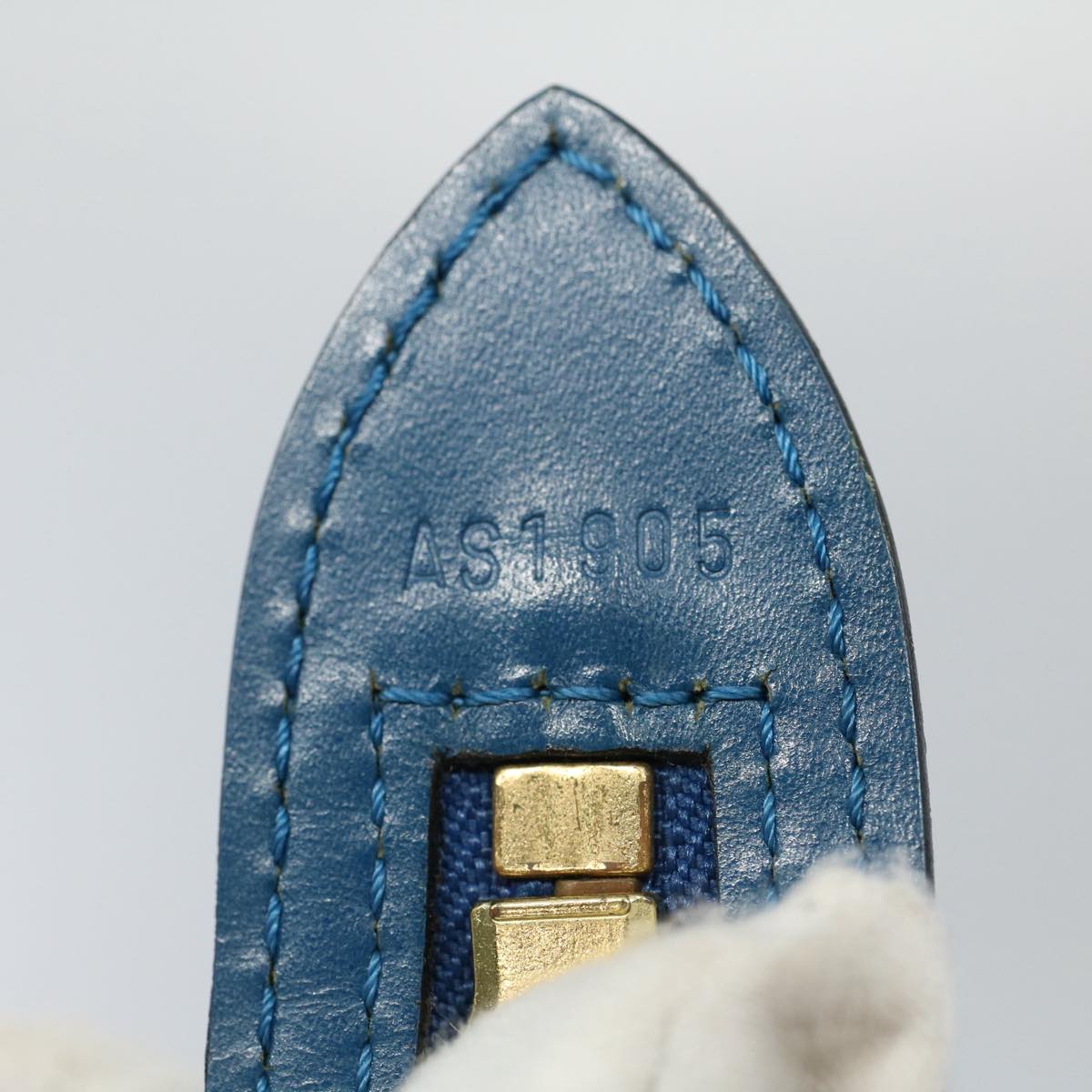 LOUIS VUITTON Epi Saint Jacques Shopping Shoulder Bag Blue M52275 LV ki3628