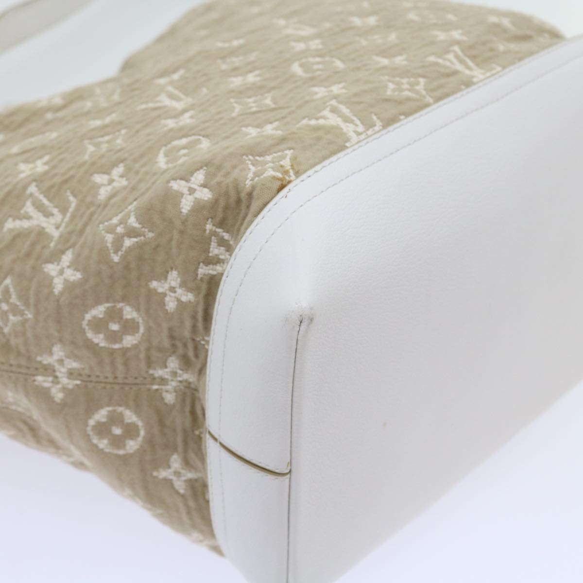 LOUIS VUITTON Monogram Sabia Buzzus PM Bag Beige Bron M93499 LV ki3632