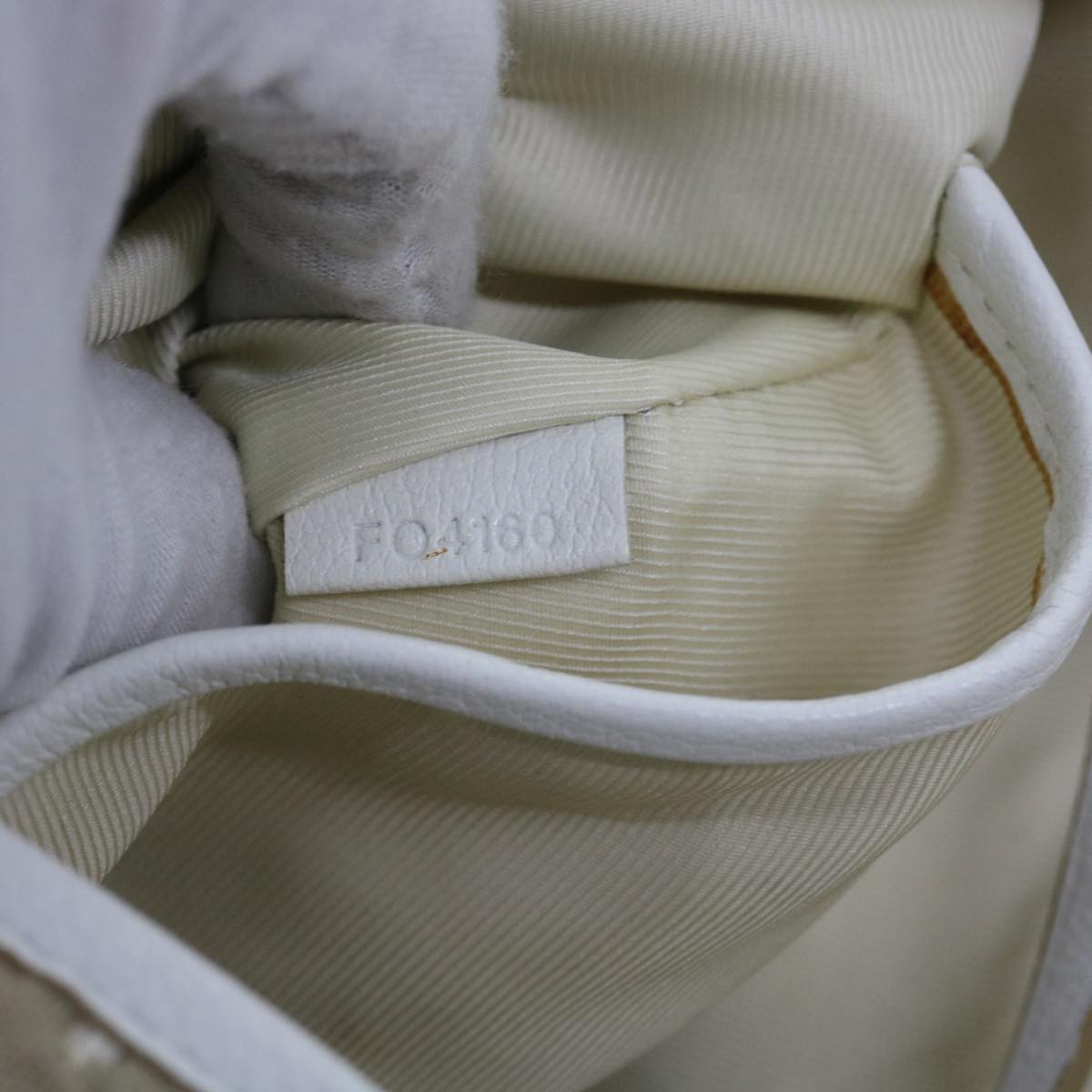 LOUIS VUITTON Monogram Sabia Buzzus PM Bag Beige Bron M93499 LV ki3632