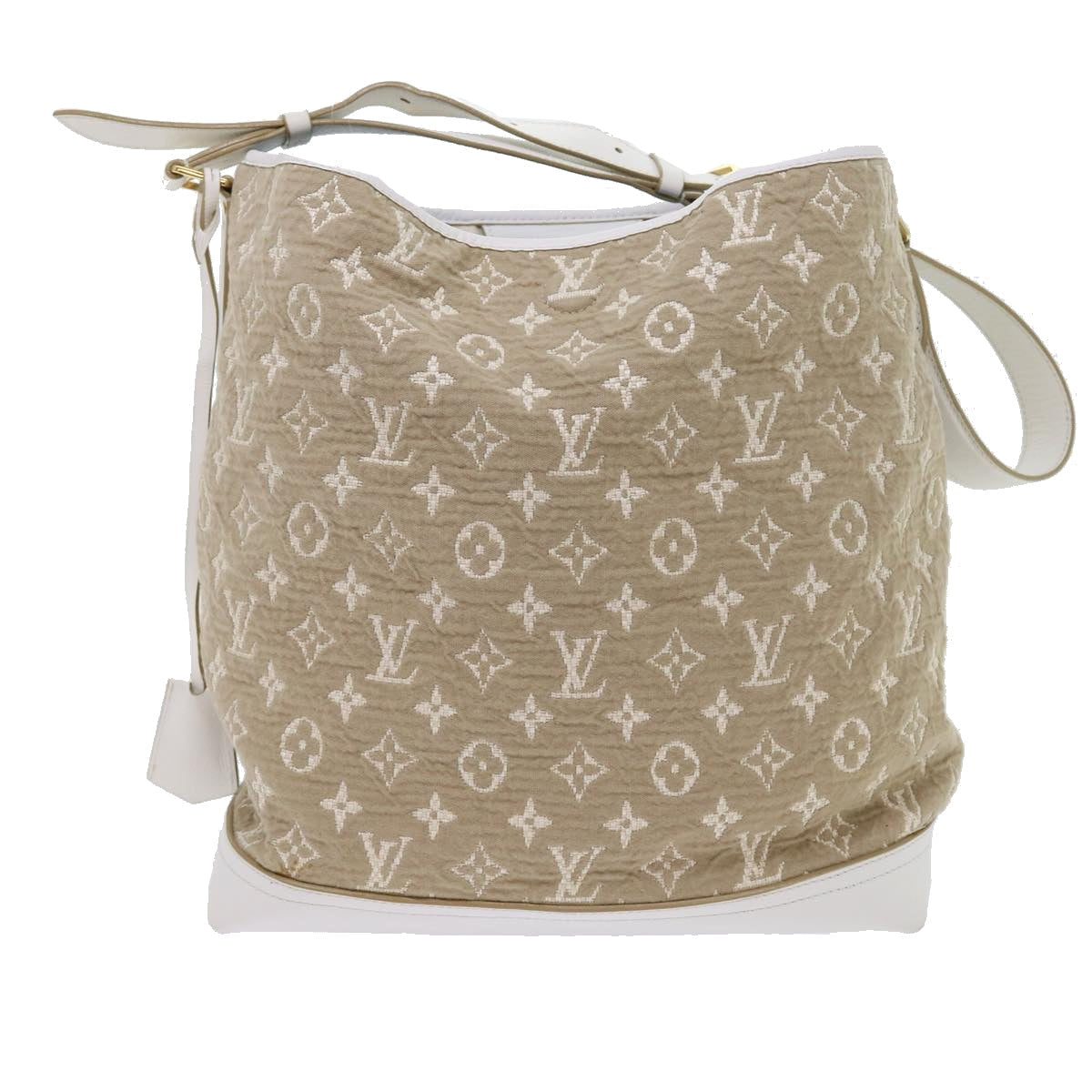 LOUIS VUITTON Monogram Sabia Buzzus PM Bag Beige Bron M93499 LV ki3632