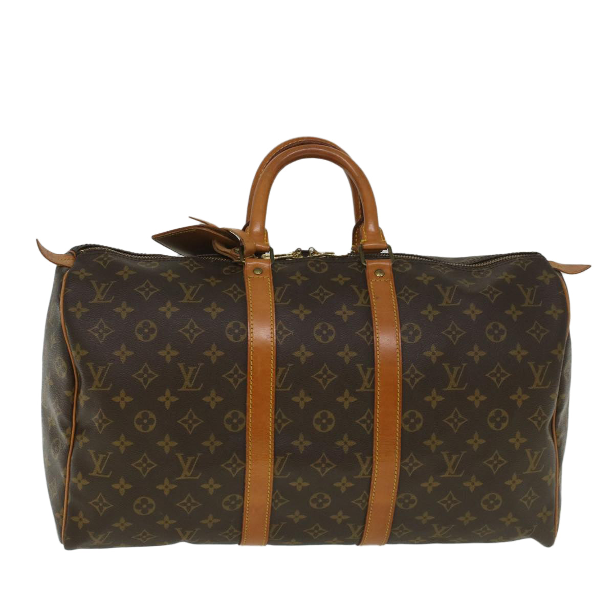 LOUIS VUITTON Monogram Keepall 45 Boston Bag Vintage M41428 LV ki3633