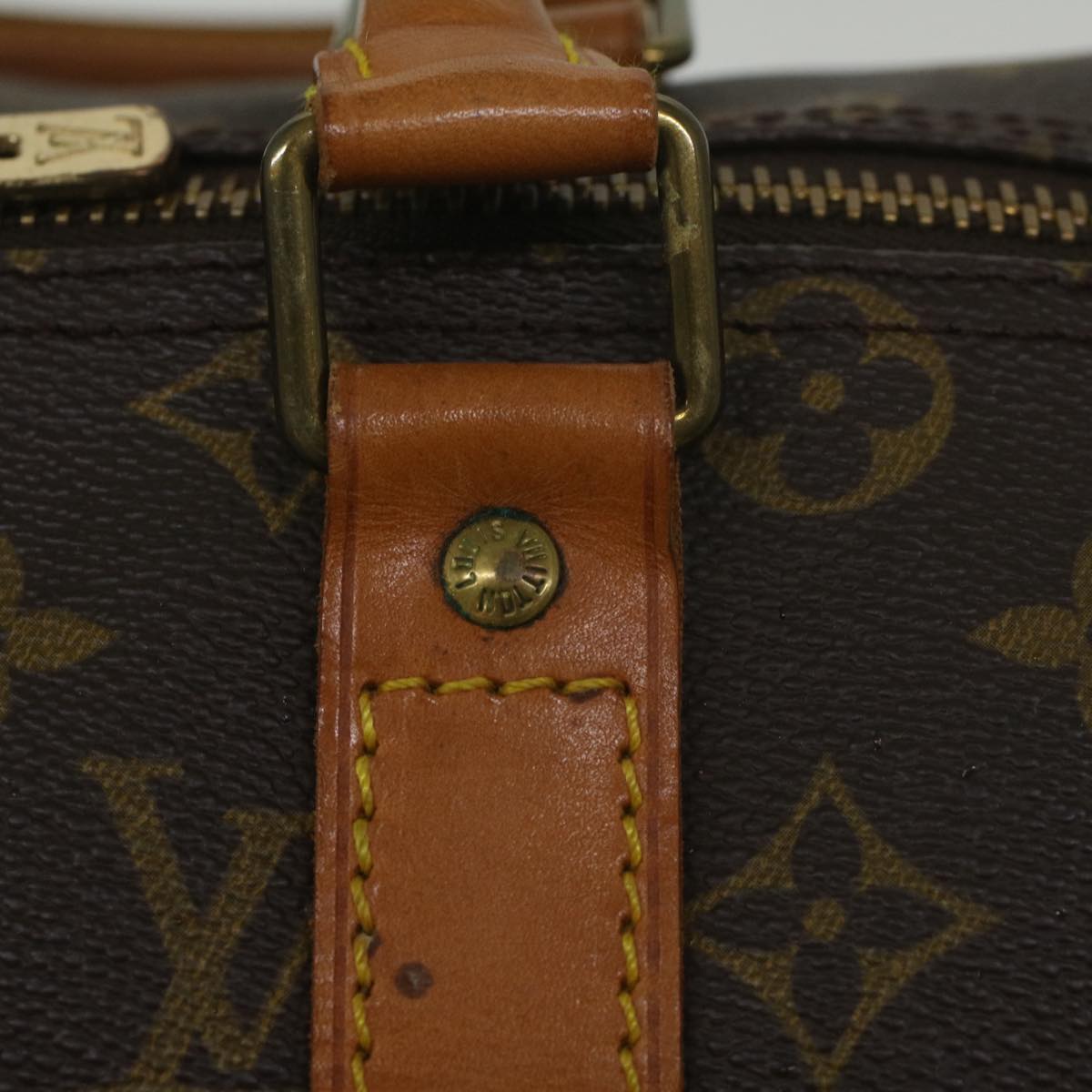 LOUIS VUITTON Monogram Keepall 45 Boston Bag Vintage M41428 LV ki3633