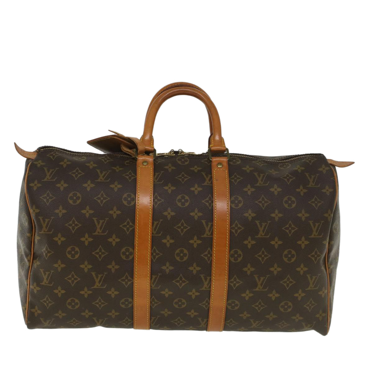 LOUIS VUITTON Monogram Keepall 45 Boston Bag Vintage M41428 LV ki3633