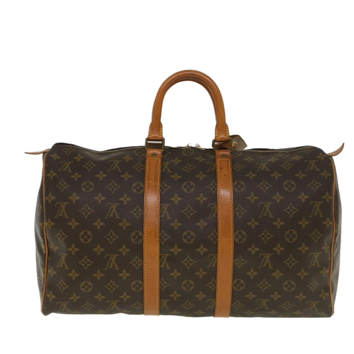 LOUIS VUITTON Monogram Keepall 45 Boston Bag Vintage M41428 LV ki3633