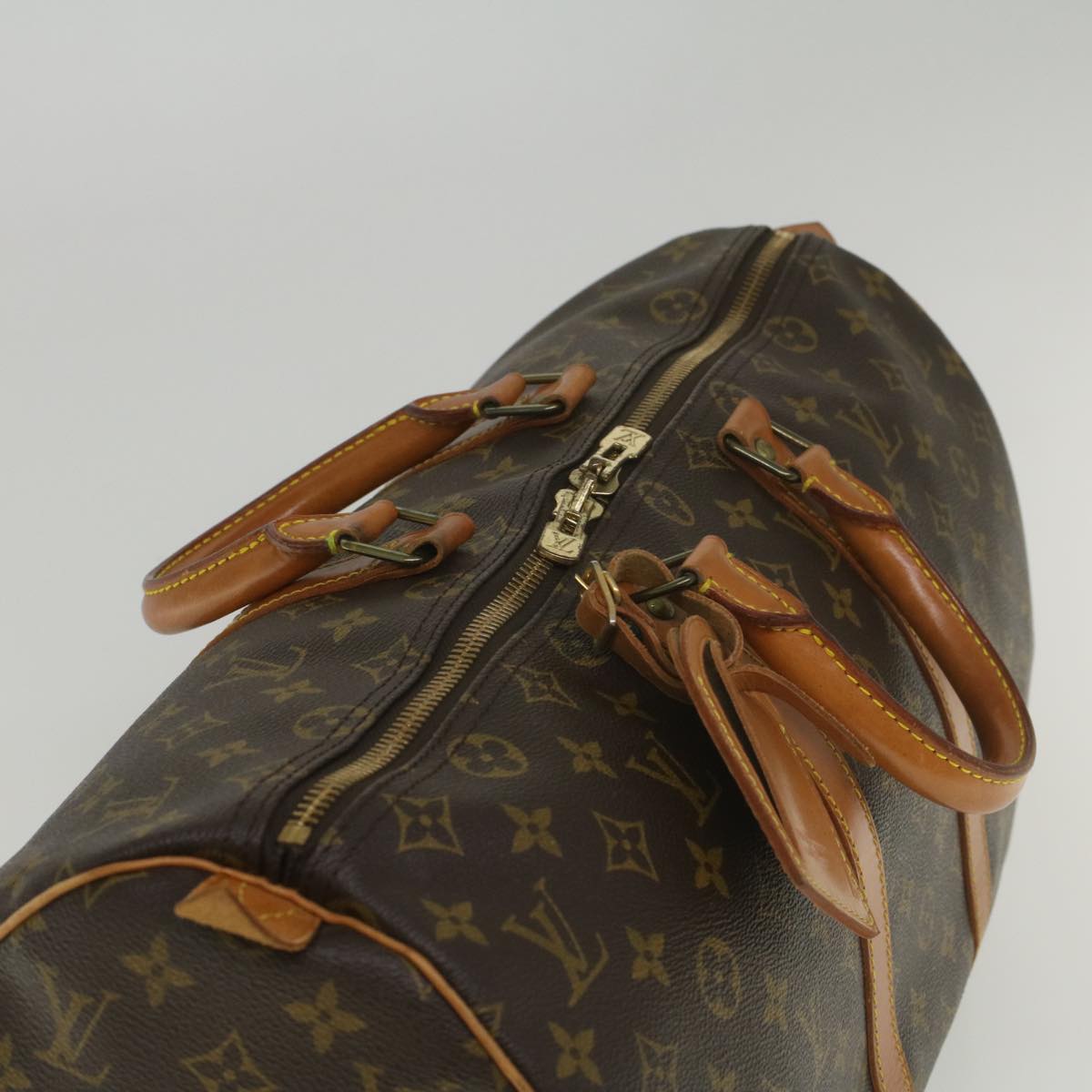 LOUIS VUITTON Monogram Keepall 45 Boston Bag Vintage M41428 LV ki3633