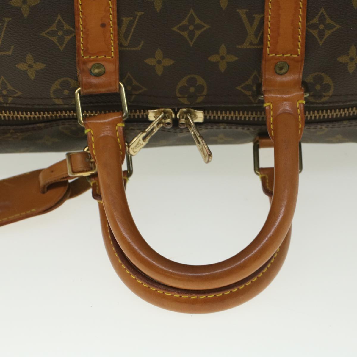 LOUIS VUITTON Monogram Keepall 45 Boston Bag Vintage M41428 LV ki3633