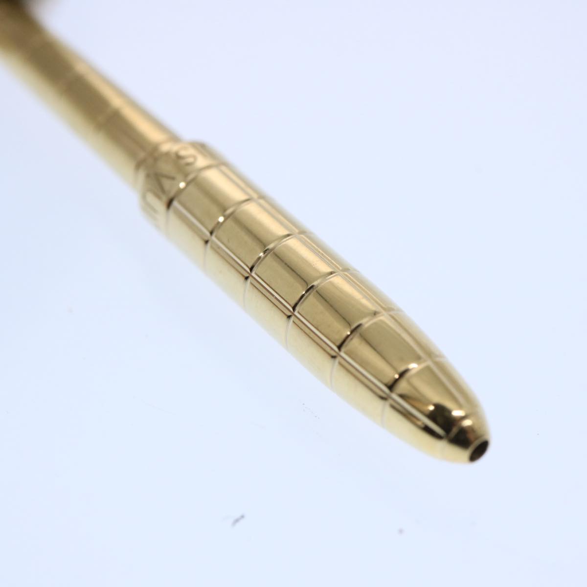LOUIS VUITTON Styro Agenda Ballpoint Pen Gold Tone LV ki3910