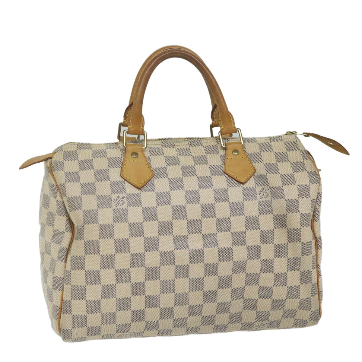 LOUIS VUITTON Damier Azur Speedy 30 Hand Bag N41533 LV ki3912