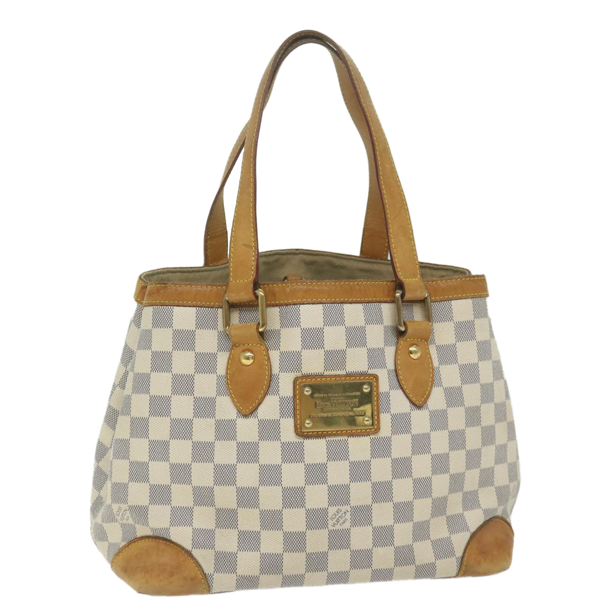 LOUIS VUITTON Damier Azur Hampstead PM Tote Bag N51207 LV ki3938
