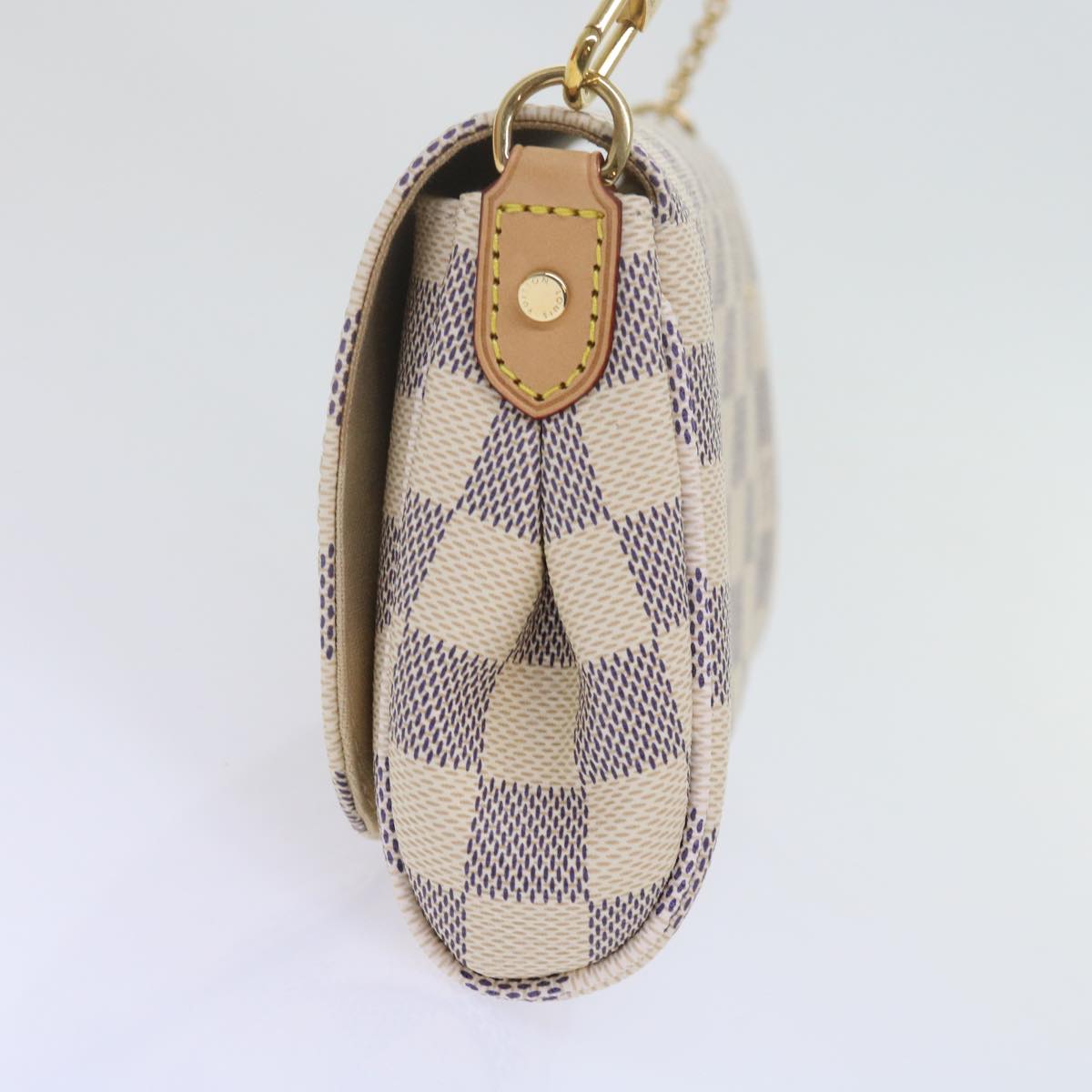 LOUIS VUITTON Damier Azur Favorit MM Shoulder Bag 2way N41275 LV ki3945