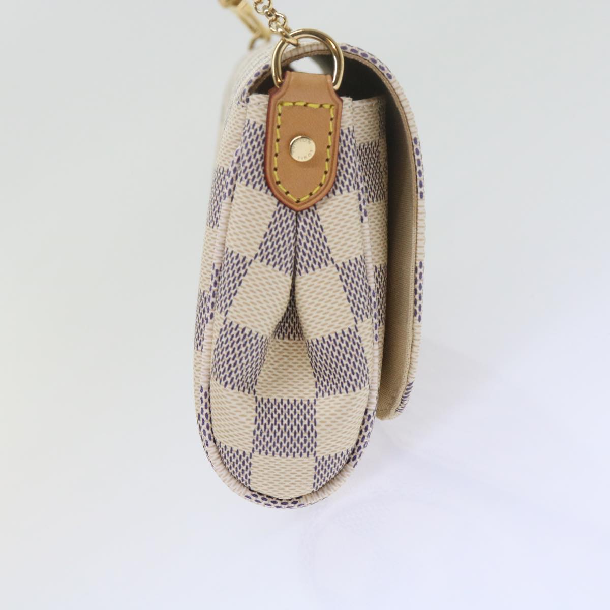 LOUIS VUITTON Damier Azur Favorit MM Shoulder Bag 2way N41275 LV ki3945