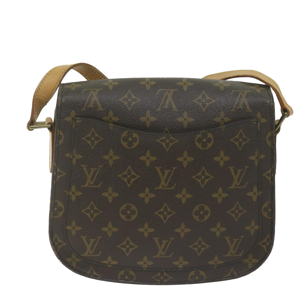 LOUIS VUITTON Monogram Saint Cloud GM Shoulder Bag M51242 LV ki3954