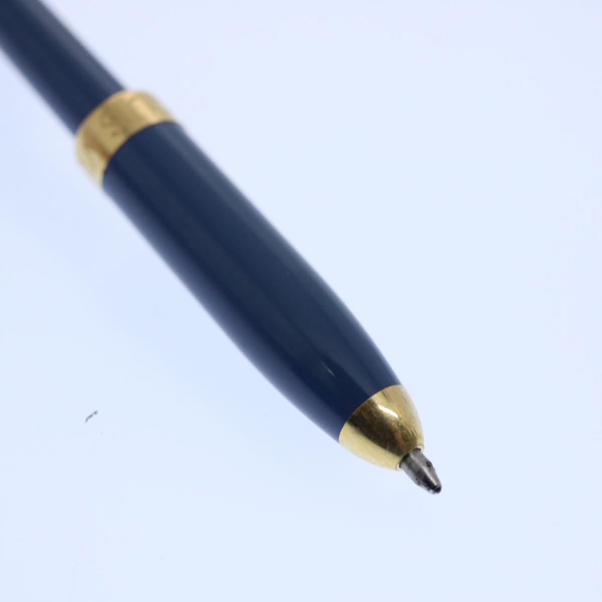 LOUIS VUITTON Styro Agenda Ballpoint Pen Blue LV ki3958