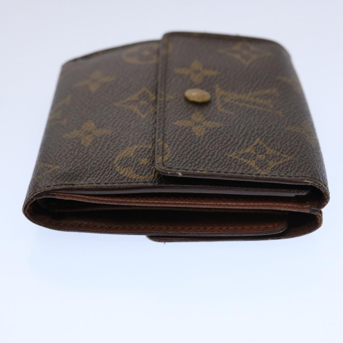 LOUIS VUITTON Monogram Porte Monnaie Bier Cartes Crdit Wallet M61652 ki3963