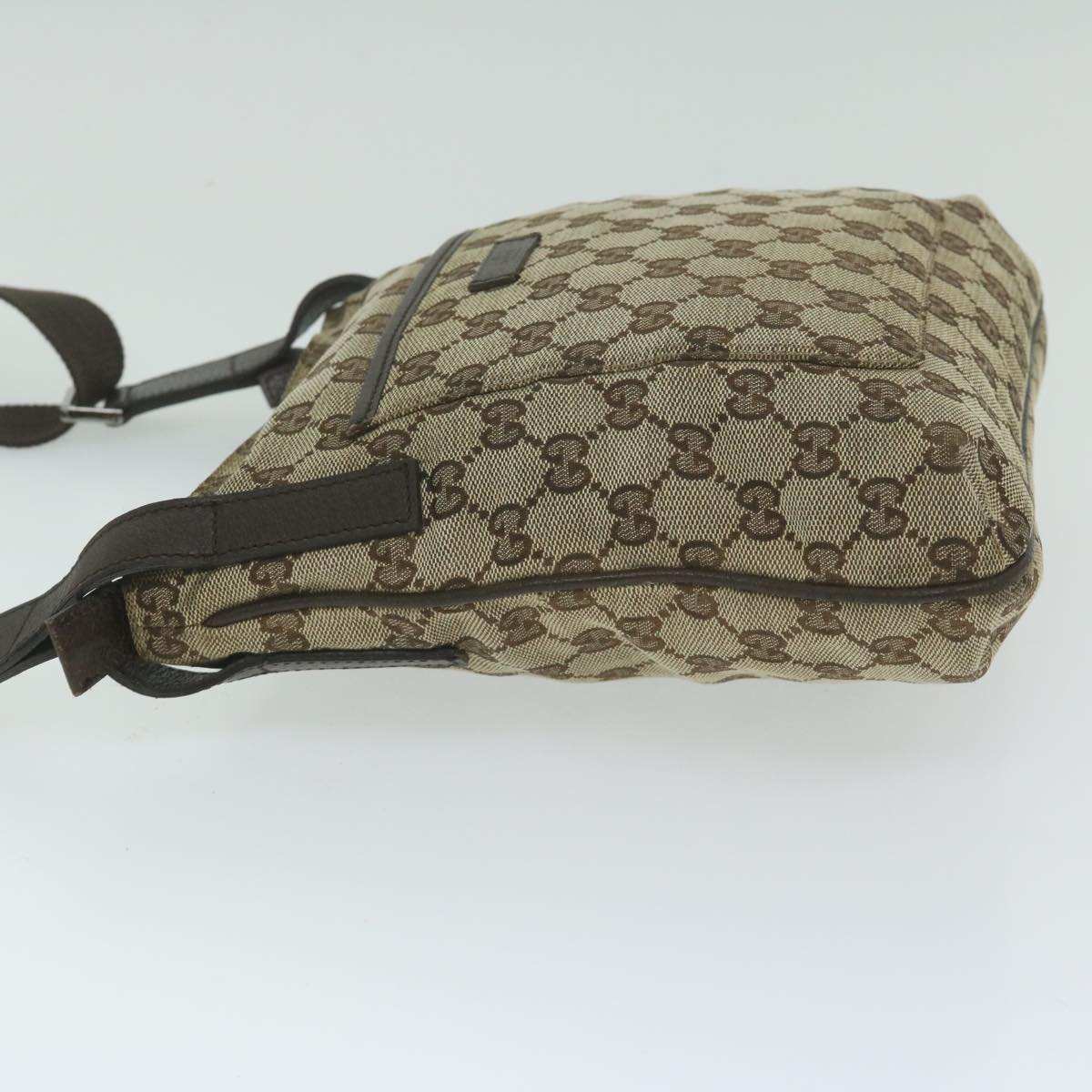 GUCCI GG Canvas Shoulder Bag Beige 122793  ki3975