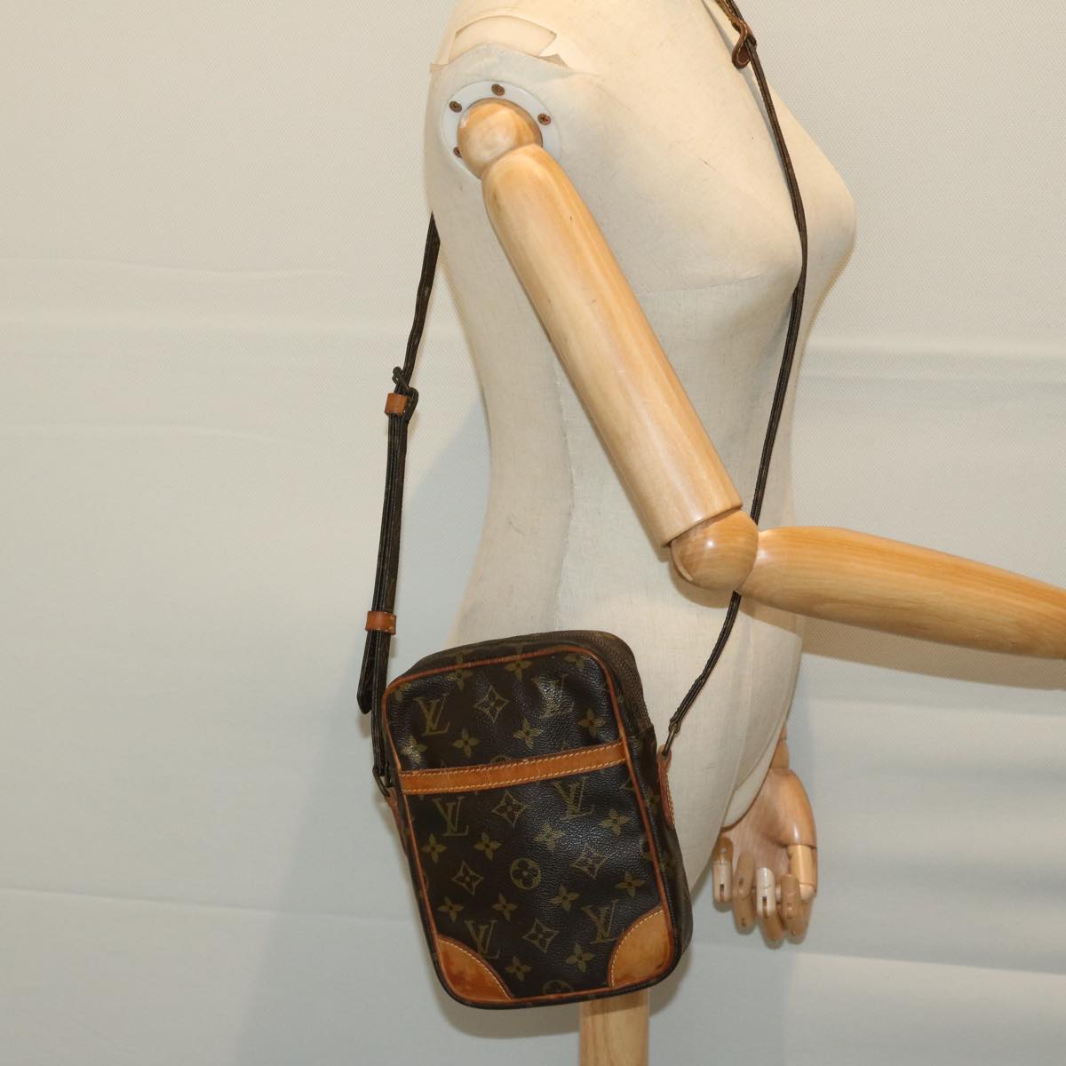 LOUIS VUITTON Monogram Danube Shoulder Bag M45266 LV ki4067