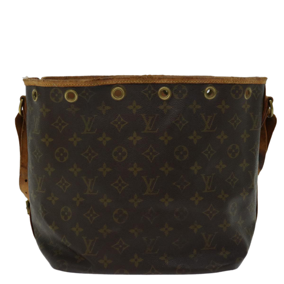 LOUIS VUITTON Monogram Petit Noe Shoulder Bag M42226 LV ki4070