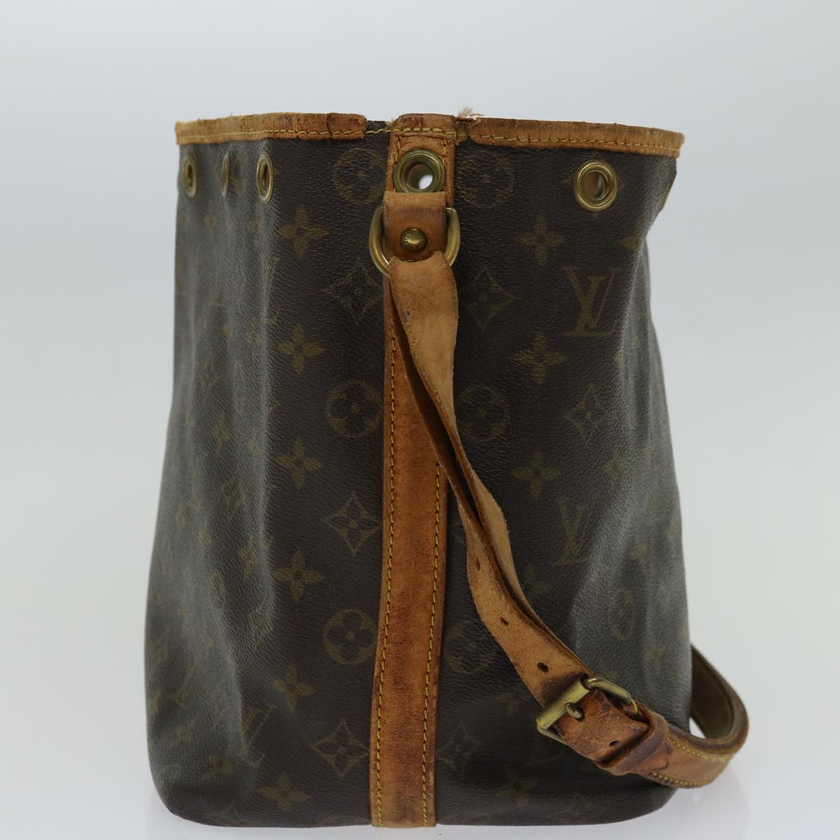 LOUIS VUITTON Monogram Petit Noe Shoulder Bag M42226 LV ki4070