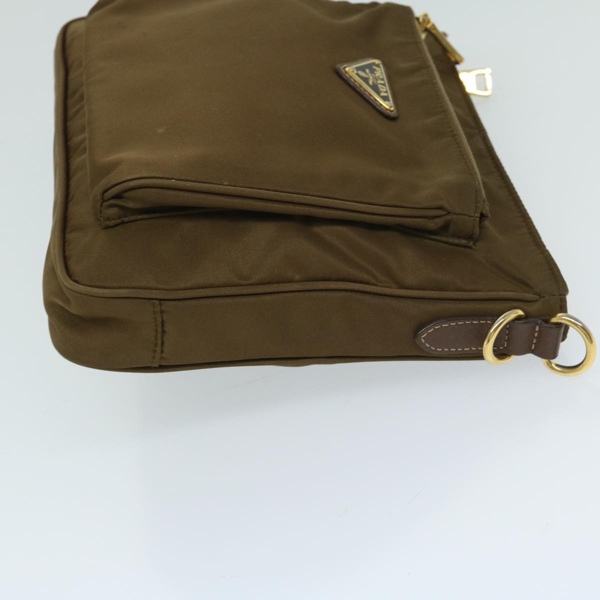 Luxury PradaShoulder Bag Nylon Brown ki4126
