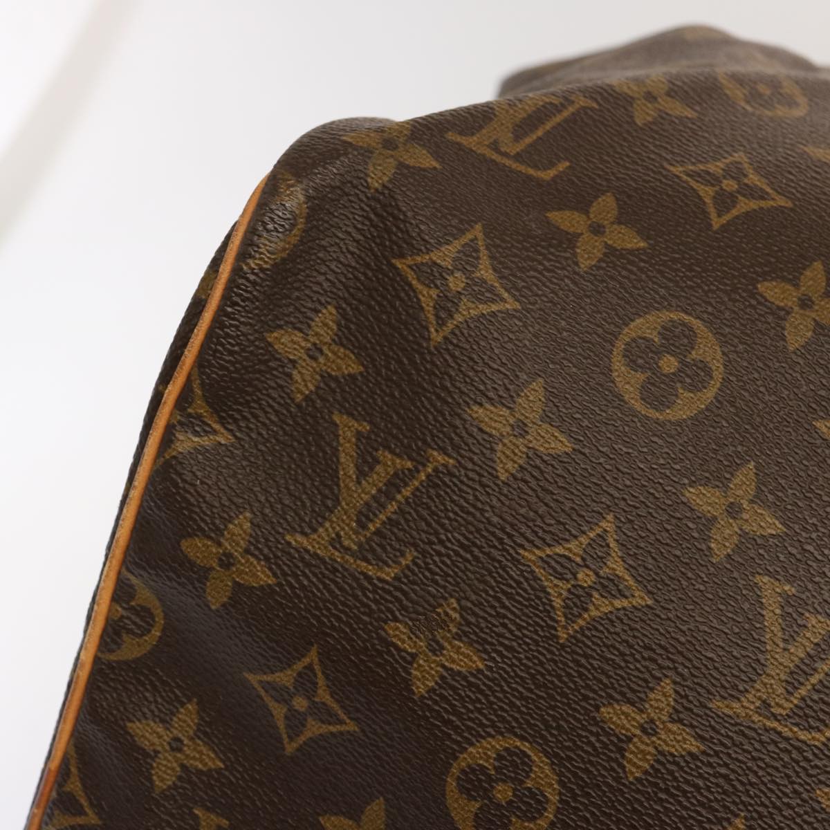 LOUIS VUITTON Monogram Sac Souple 55 Boston Bag M41622 LV ki4215