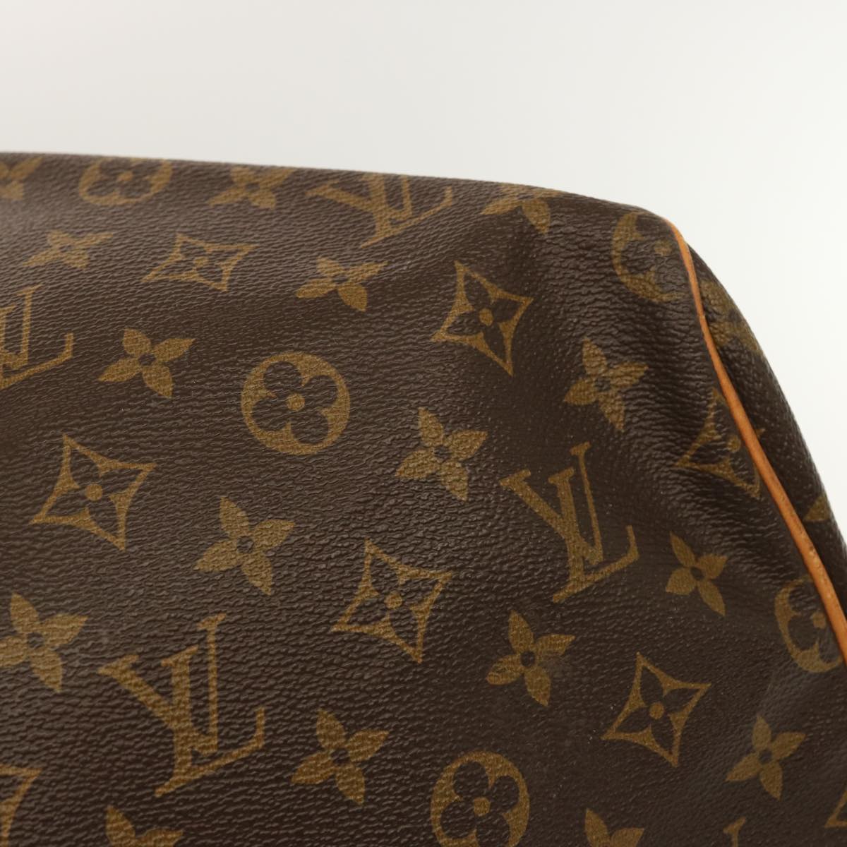 LOUIS VUITTON Monogram Sac Souple 55 Boston Bag M41622 LV ki4215