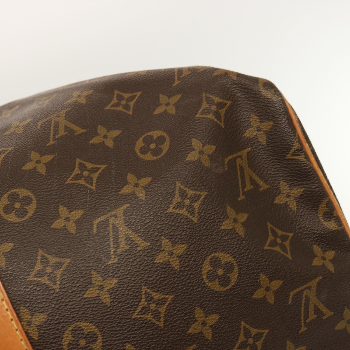 LOUIS VUITTON Monogram Sac Souple 55 Boston Bag M41622 LV ki4215