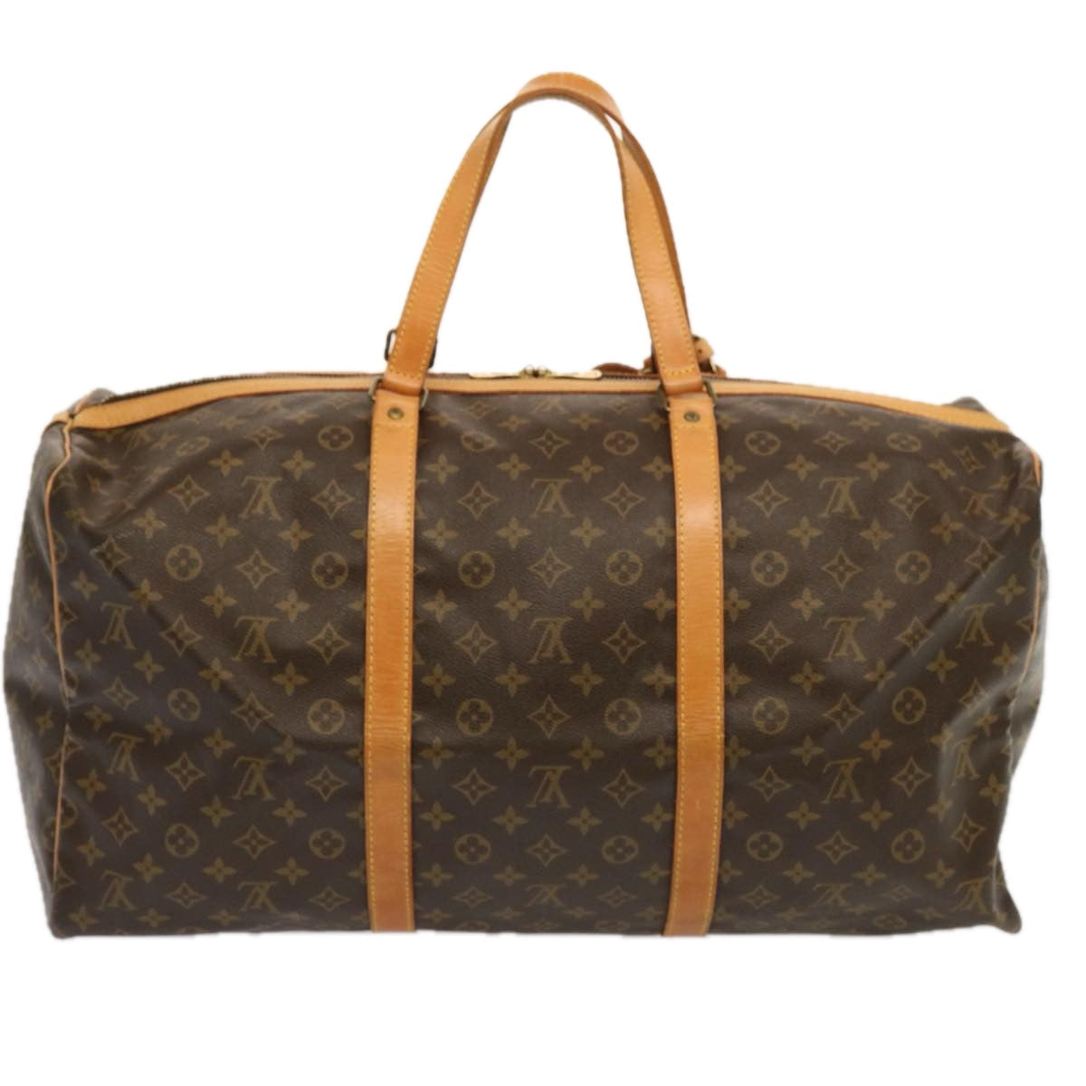 LOUIS VUITTON Monogram Sac Souple 55 Boston Bag M41622 LV ki4215