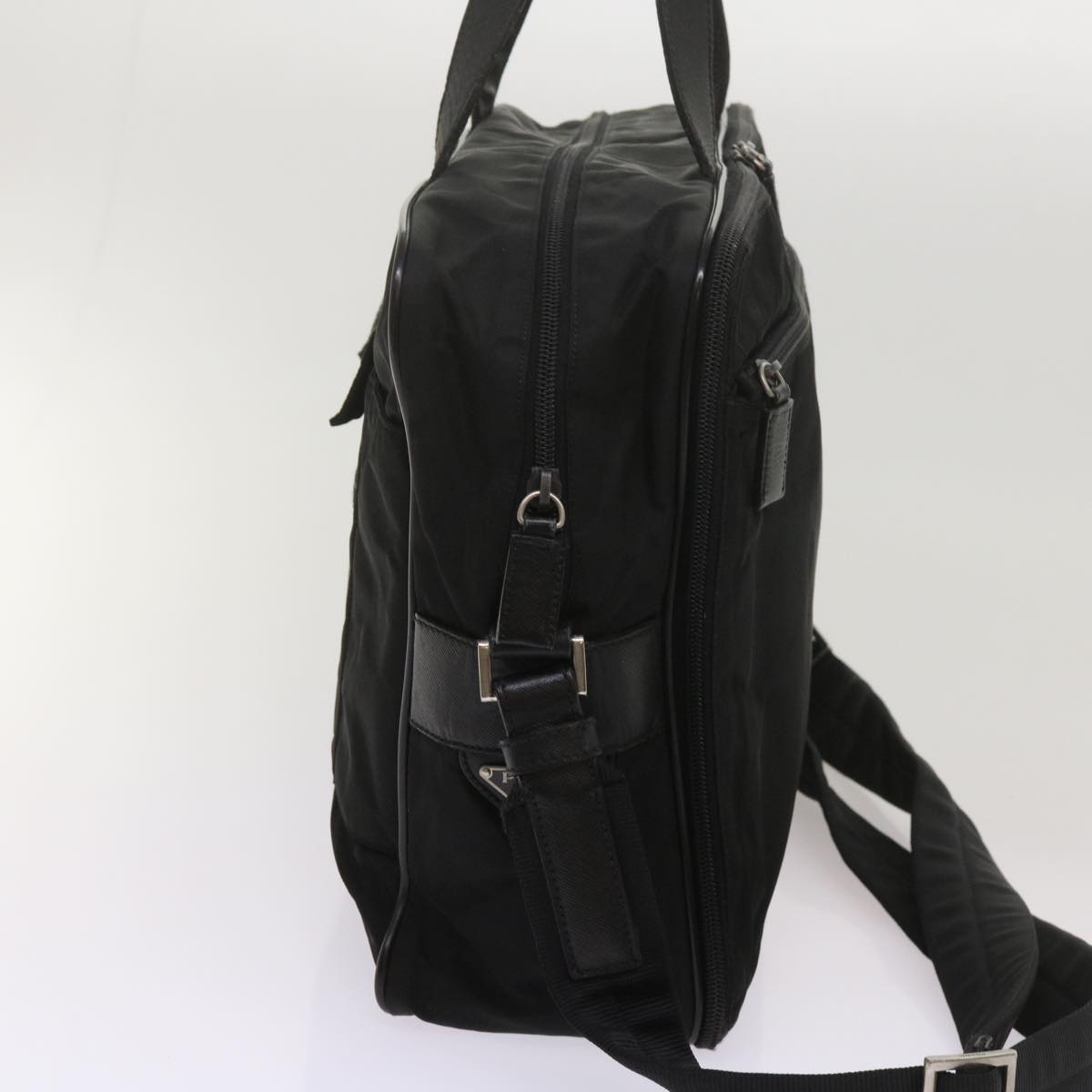 Luxury PradaBriefcase Nylon 2way Black ki4282