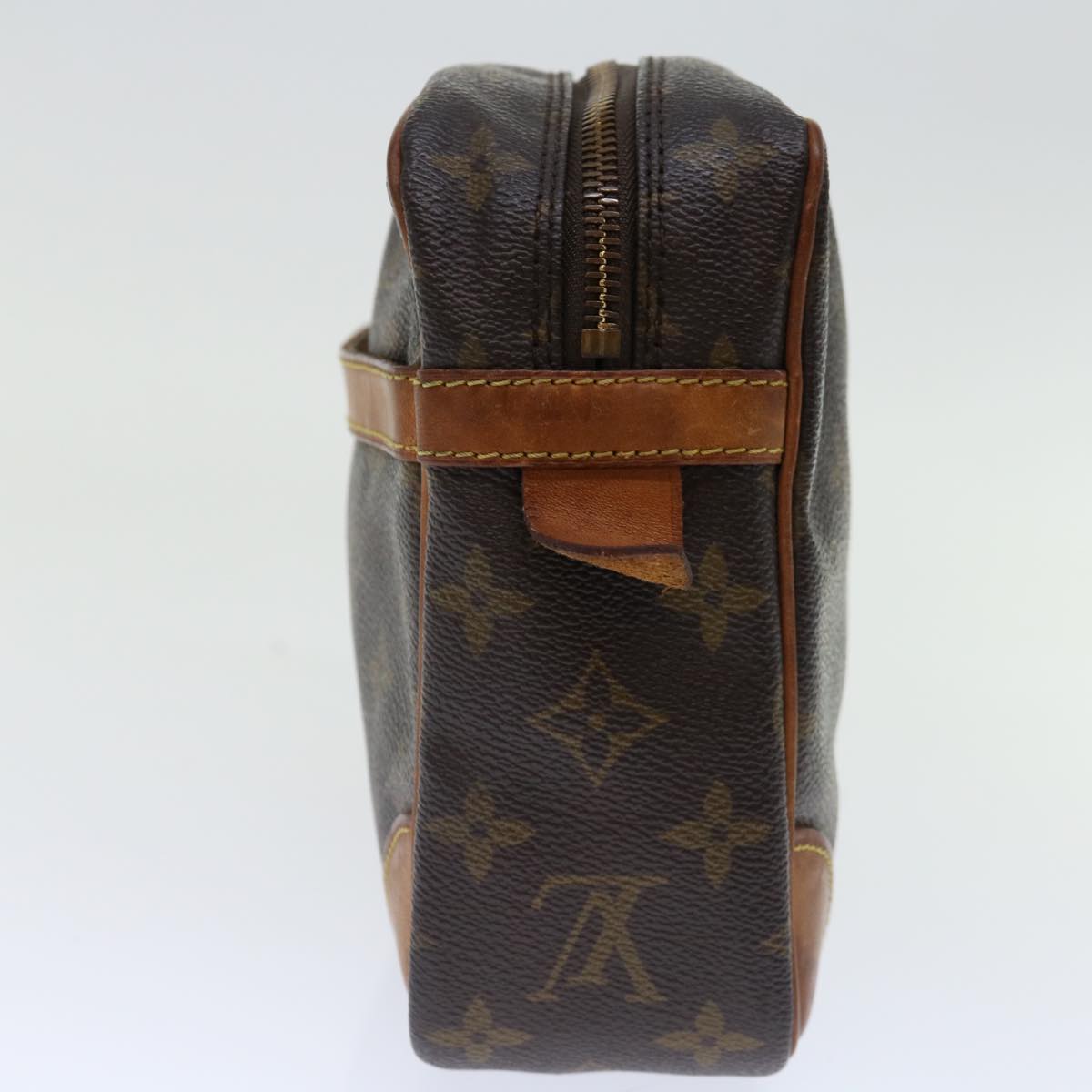 LOUIS VUITTON Monogram Compiegne 28 Clutch Bag M51845 LV ki4318
