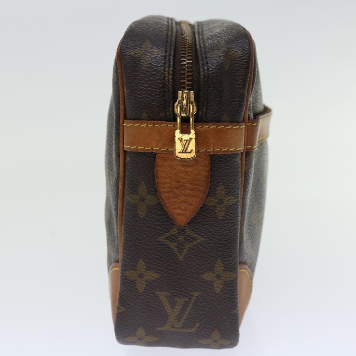 LOUIS VUITTON Monogram Compiegne 28 Clutch Bag M51845 LV ki4318