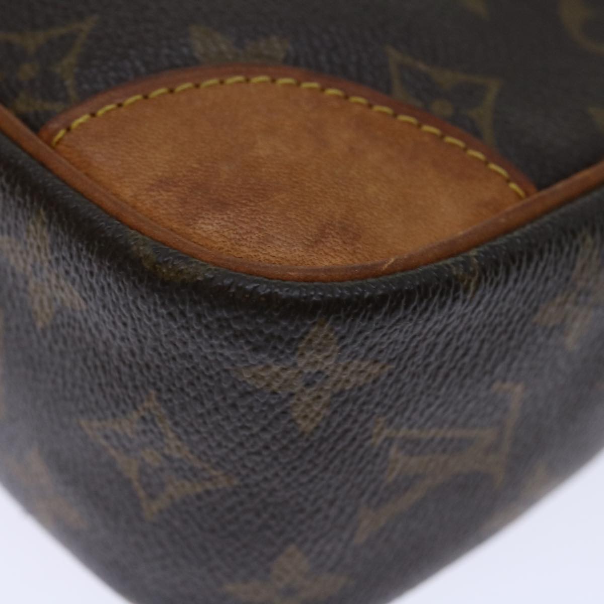 LOUIS VUITTON Monogram Compiegne 28 Clutch Bag M51845 LV ki4318