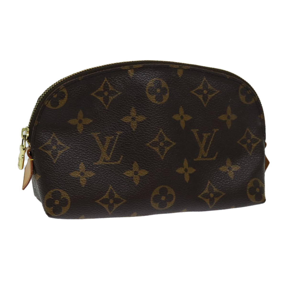 LOUIS VUITTON Monogram Pochette Cosmetic PM Cosmetic Pouch M47515 LV ki4325