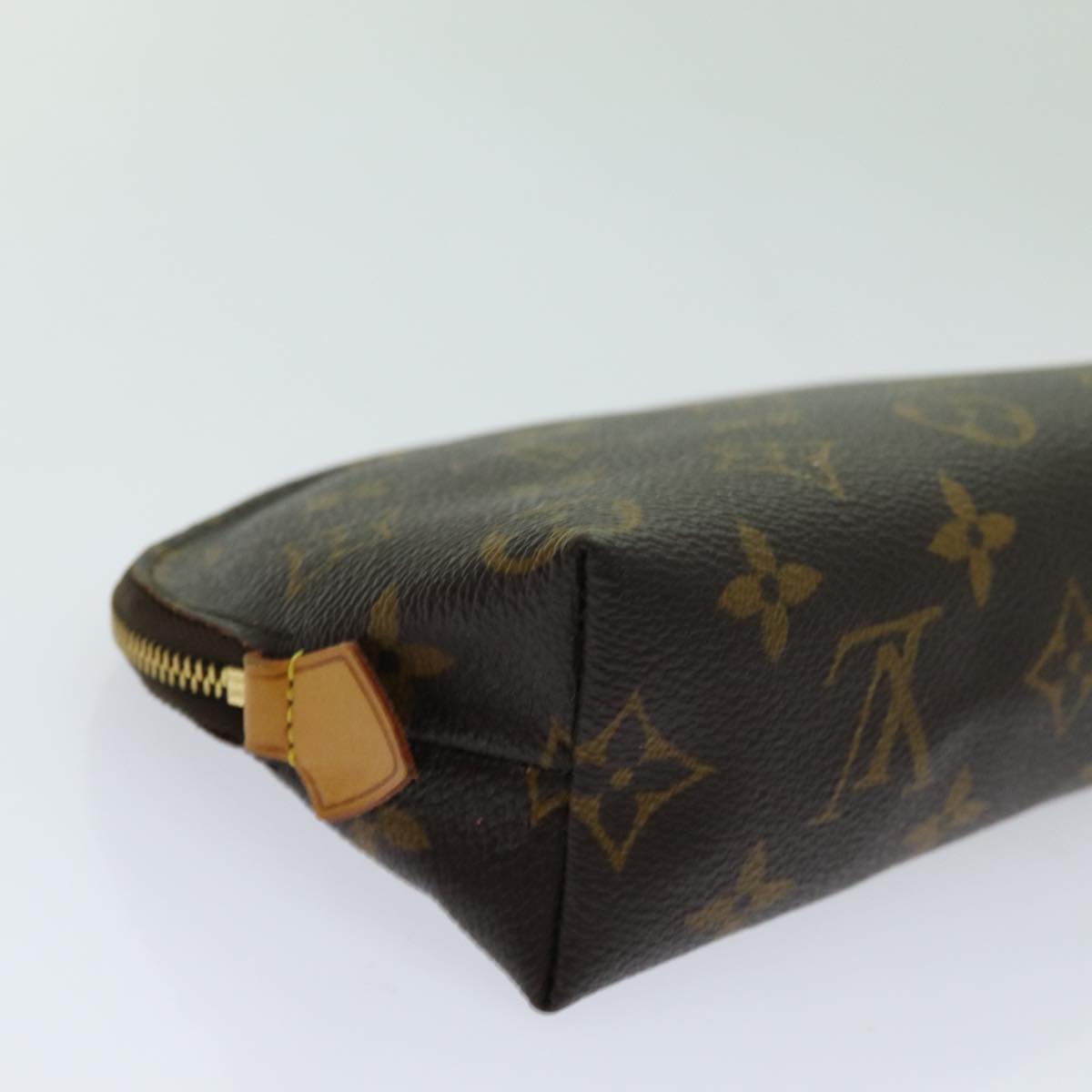 LOUIS VUITTON Monogram Pochette Cosmetic PM Cosmetic Pouch M47515 LV ki4325