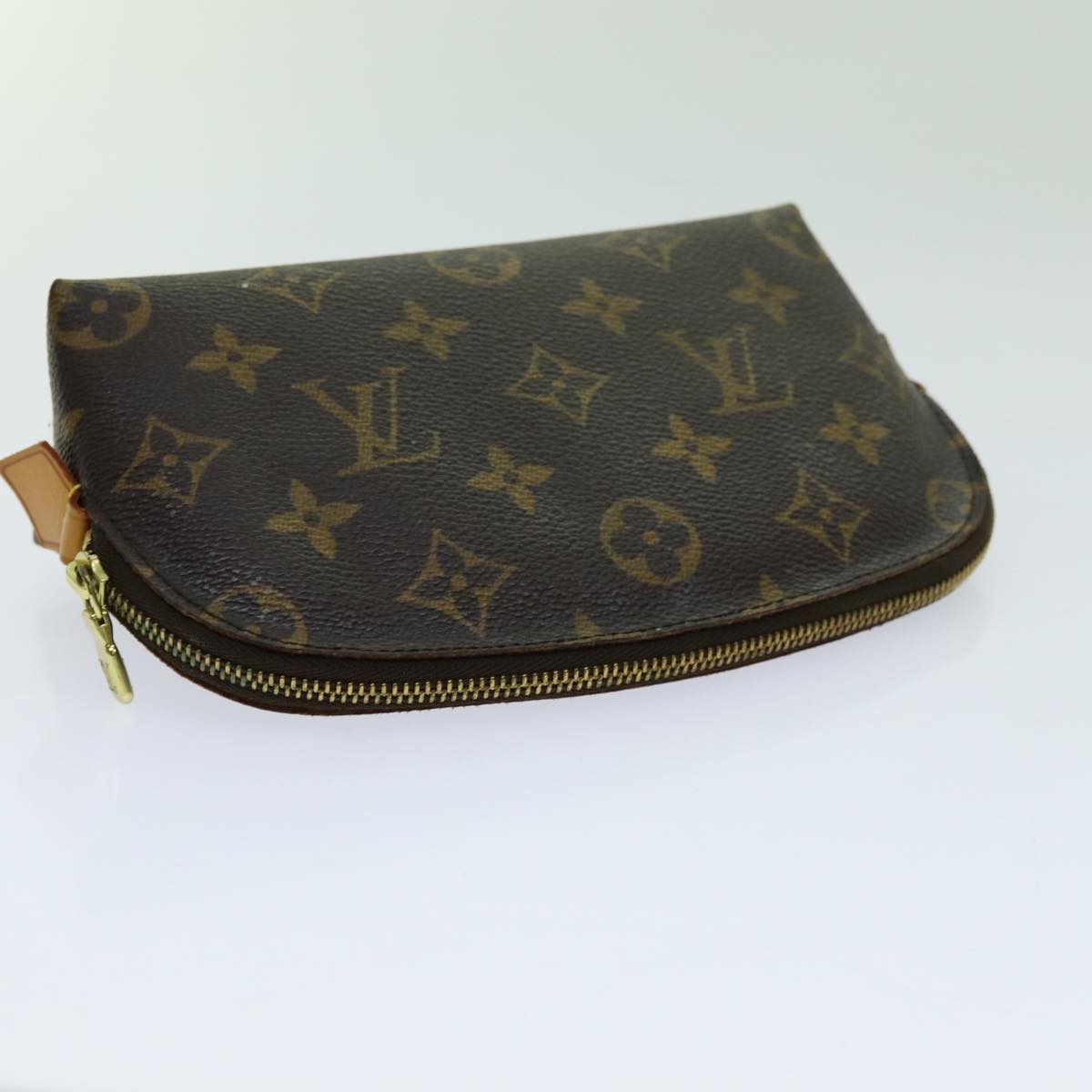 LOUIS VUITTON Monogram Pochette Cosmetic PM Cosmetic Pouch M47515 LV ki4325