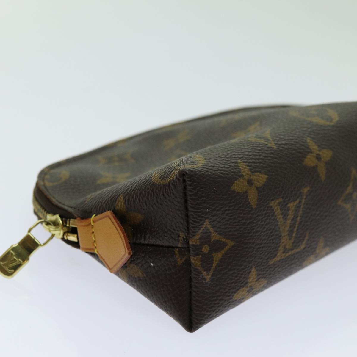 LOUIS VUITTON Monogram Pochette Cosmetic PM Cosmetic Pouch M47515 LV ki4325