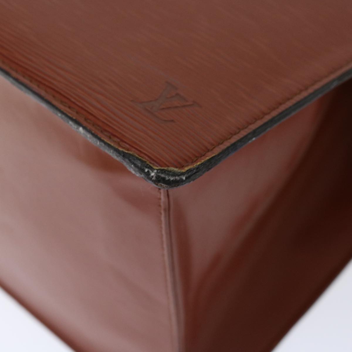 LOUIS VUITTON Epi Riviera Hand Bag Brown M48183 LV ki4331