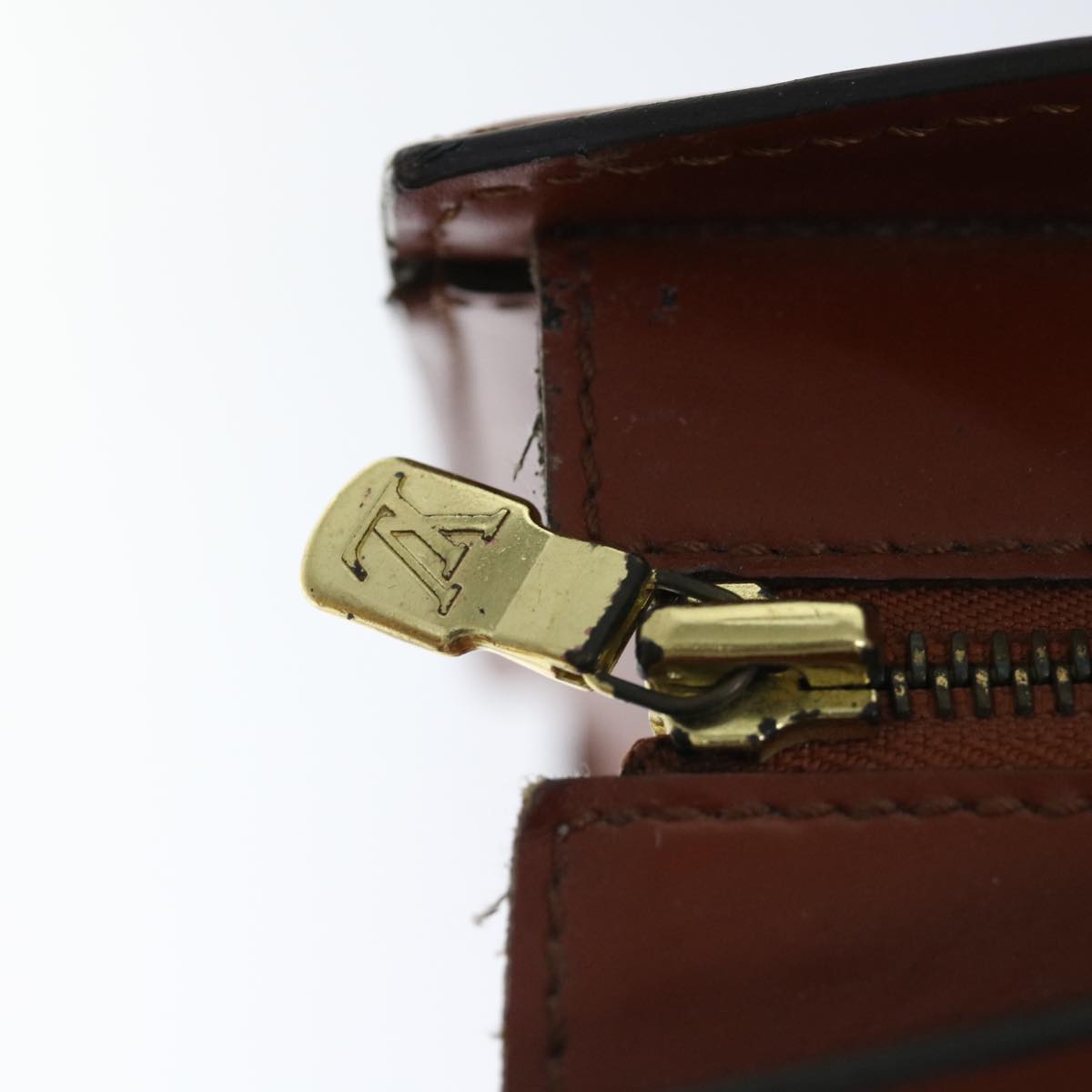 LOUIS VUITTON Epi Riviera Hand Bag Brown M48183 LV ki4331
