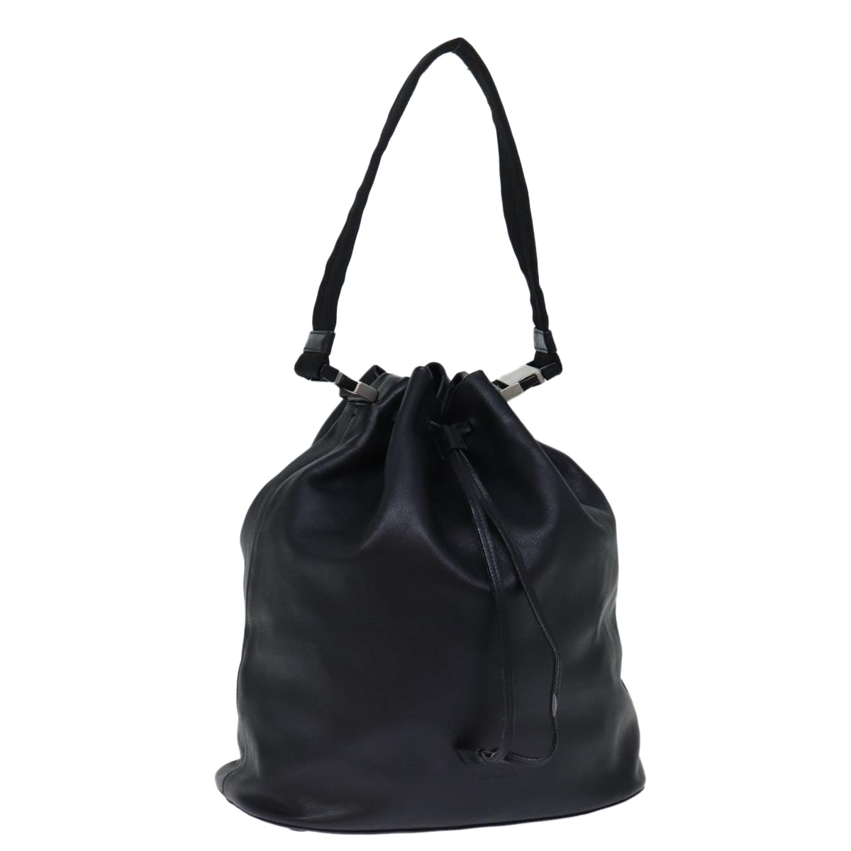 Luxury PradaShoulder Bag Leather Black ki4379