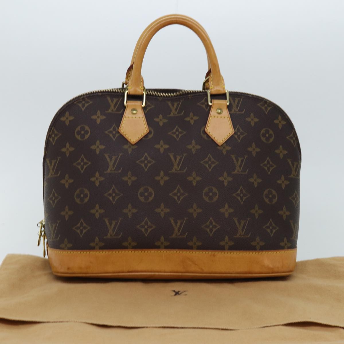 LOUIS VUITTON Monogram Alma Hand Bag M51130 LV ki4470