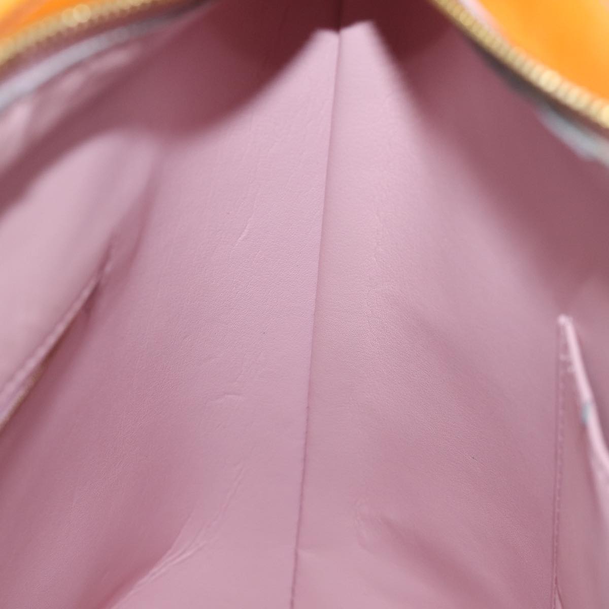 LOUIS VUITTON Monogram Vernis Houston Bag Marshmallow Pink M91302 LV ki4487