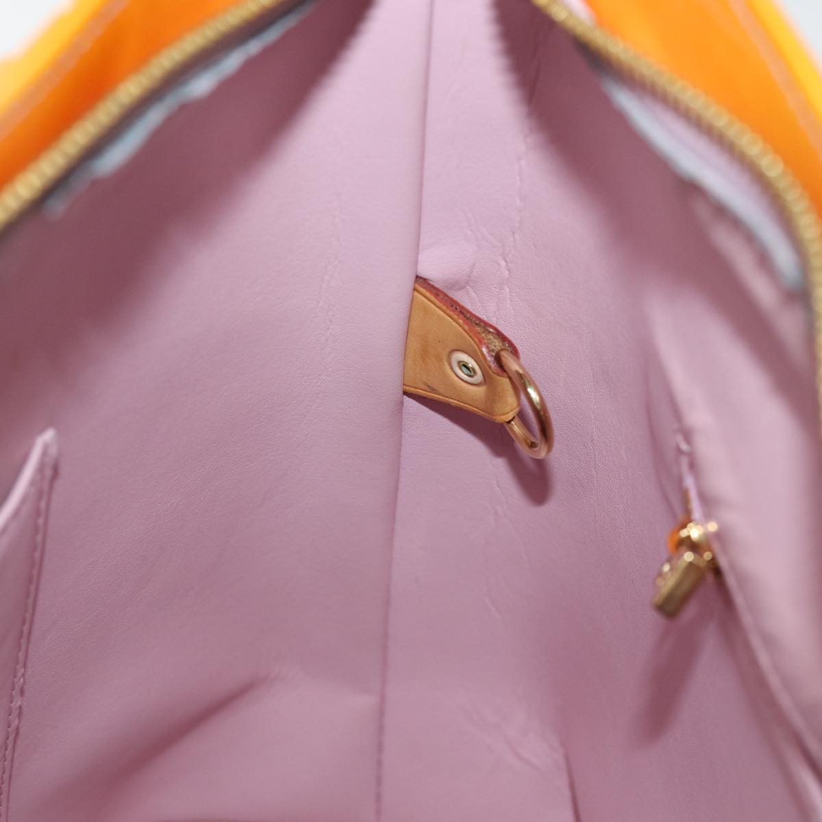 LOUIS VUITTON Monogram Vernis Houston Bag Marshmallow Pink M91302 LV ki4487