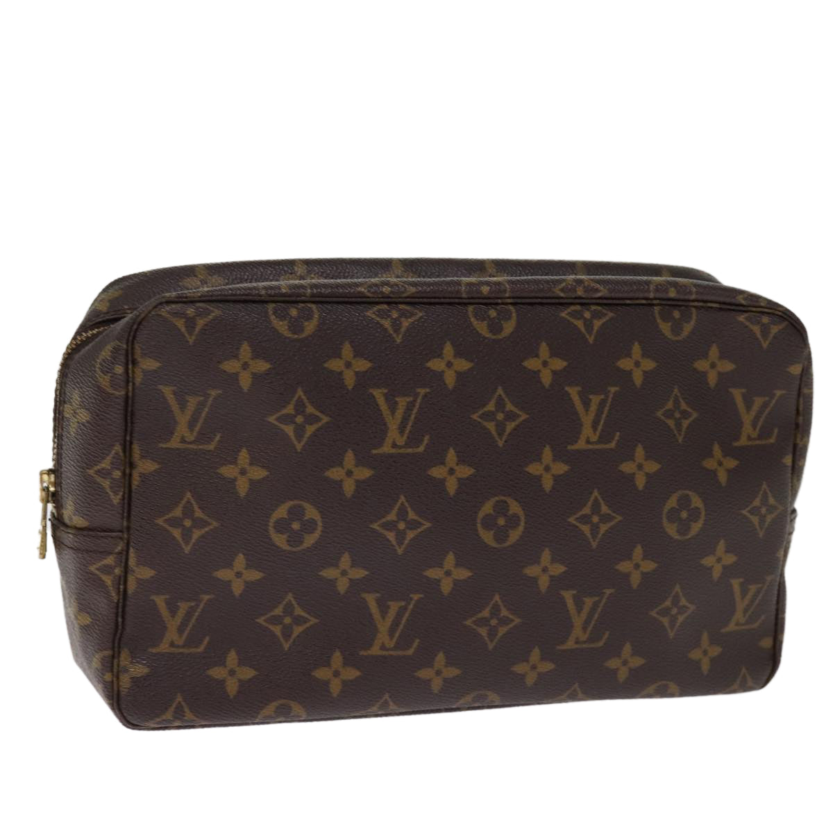 LOUIS VUITTON Monogram Trousse Toilette 28 Clutch Bag M47522 LV ki4493