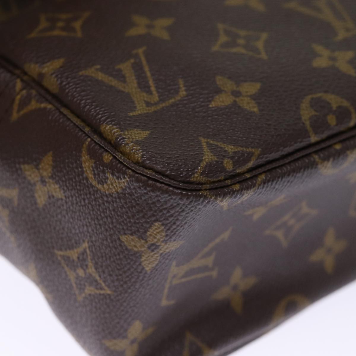 LOUIS VUITTON Monogram Trousse Toilette 28 Clutch Bag M47522 LV ki4493