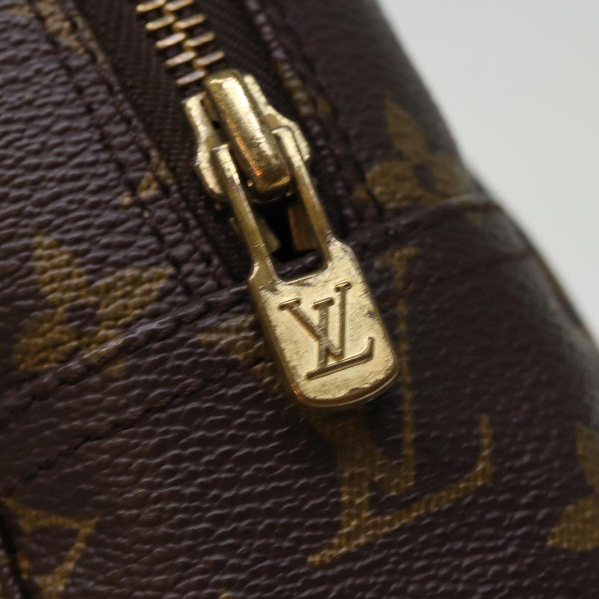 LOUIS VUITTON Monogram Trousse Toilette 28 Clutch Bag M47522 LV ki4493