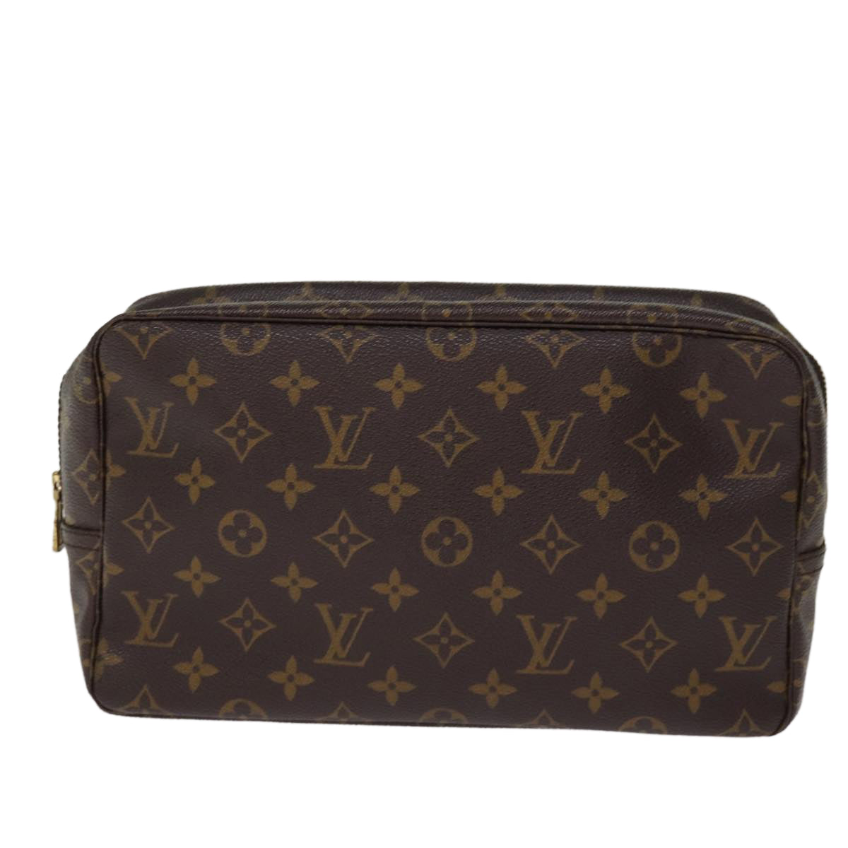 LOUIS VUITTON Monogram Trousse Toilette 28 Clutch Bag M47522 LV ki4493