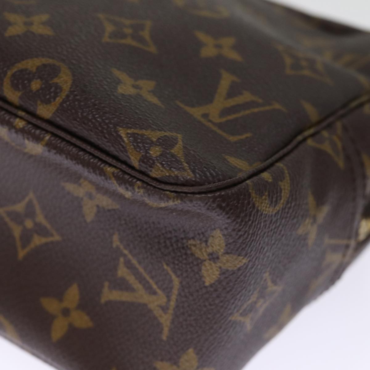 LOUIS VUITTON Monogram Trousse Toilette 28 Clutch Bag M47522 LV ki4493