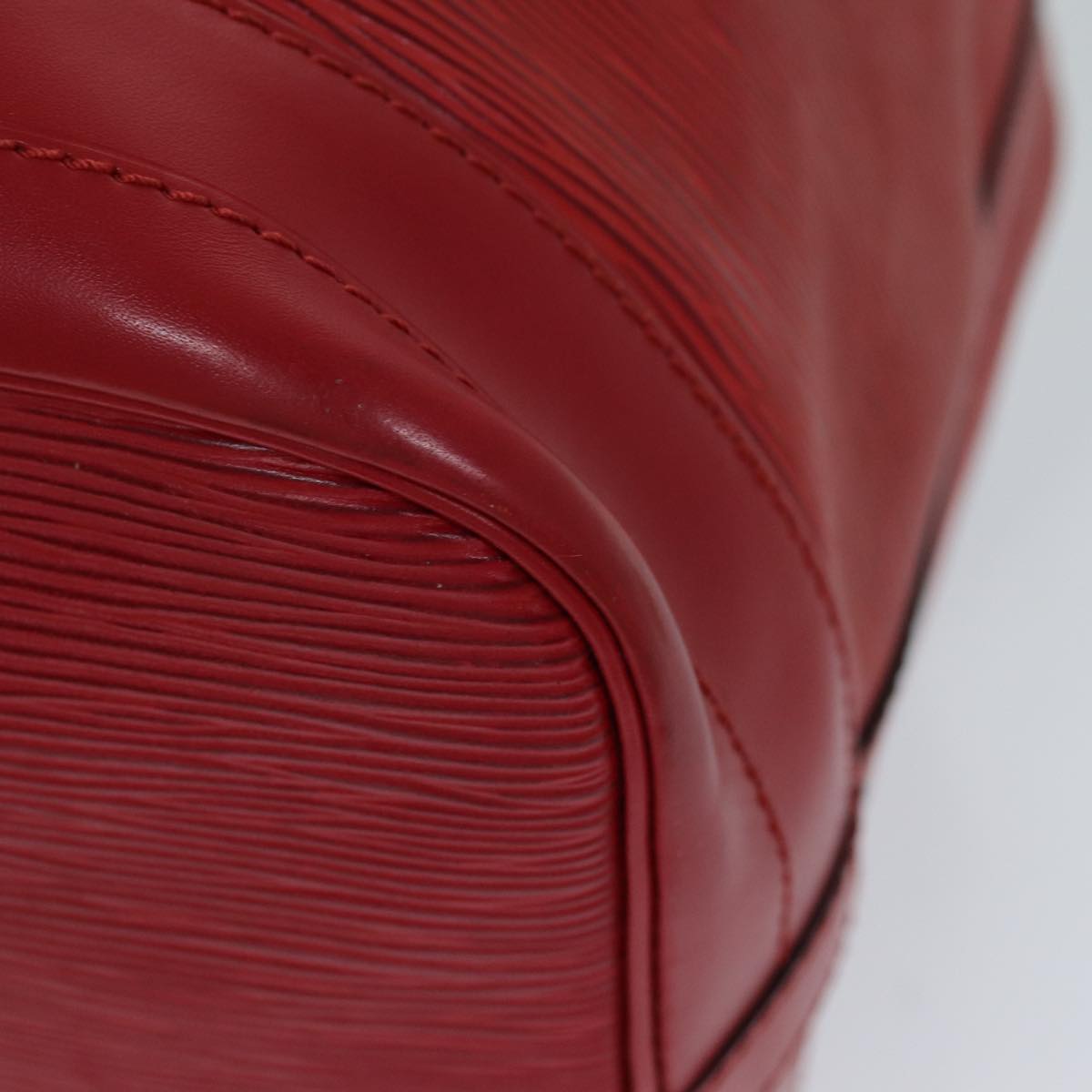 LOUIS VUITTON Epi Noe Shoulder Bag Red M44007 LV ki4494