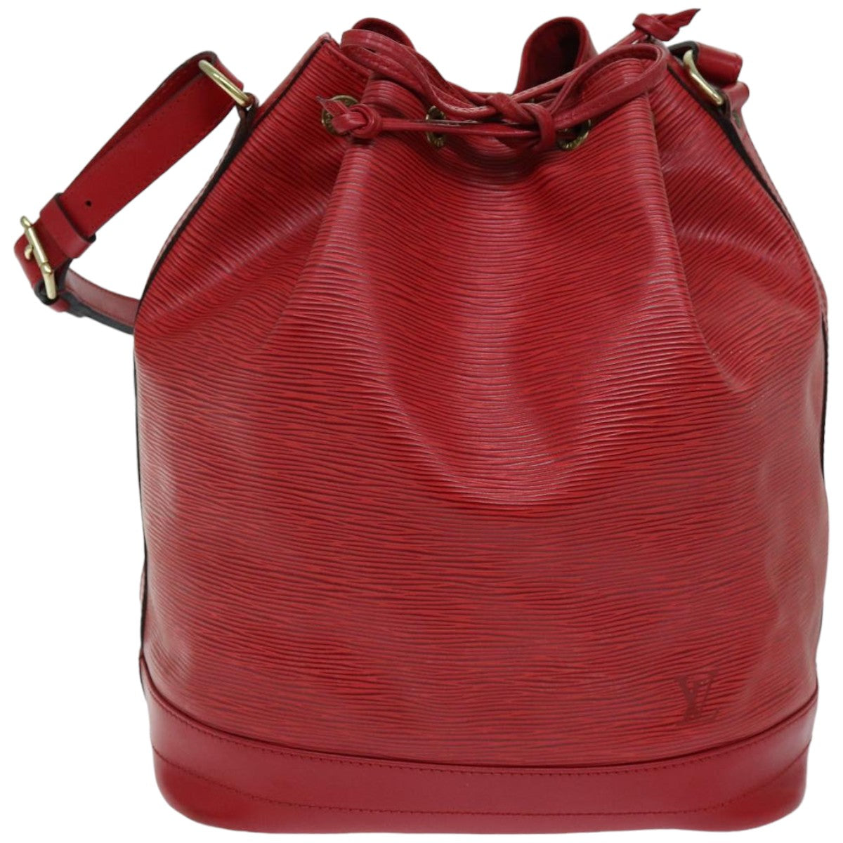 LOUIS VUITTON Epi Noe Shoulder Bag Red M44007 LV ki4494