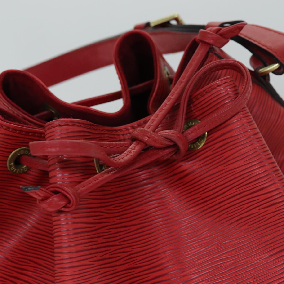 LOUIS VUITTON Epi Noe Shoulder Bag Red M44007 LV ki4494