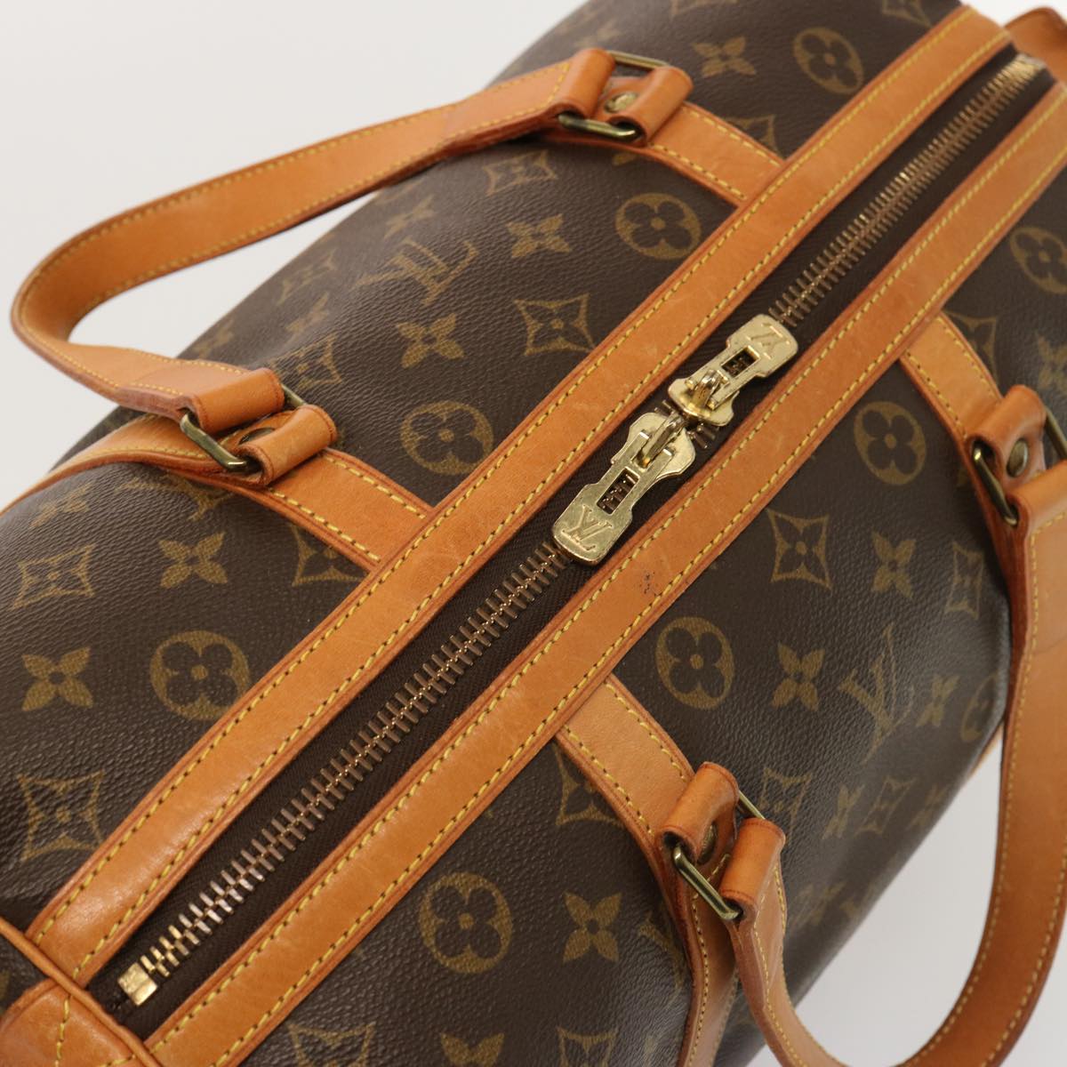 LOUIS VUITTON Monogram Sac Souple 35 Boston Bag M41626 LV ki4514